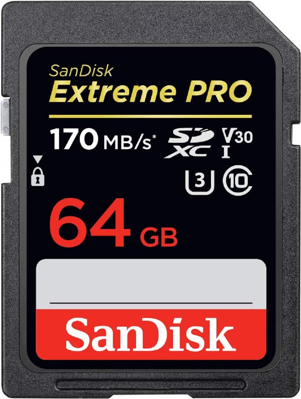 SanDisk 64GB Extreme PRO SD Card  170 MB