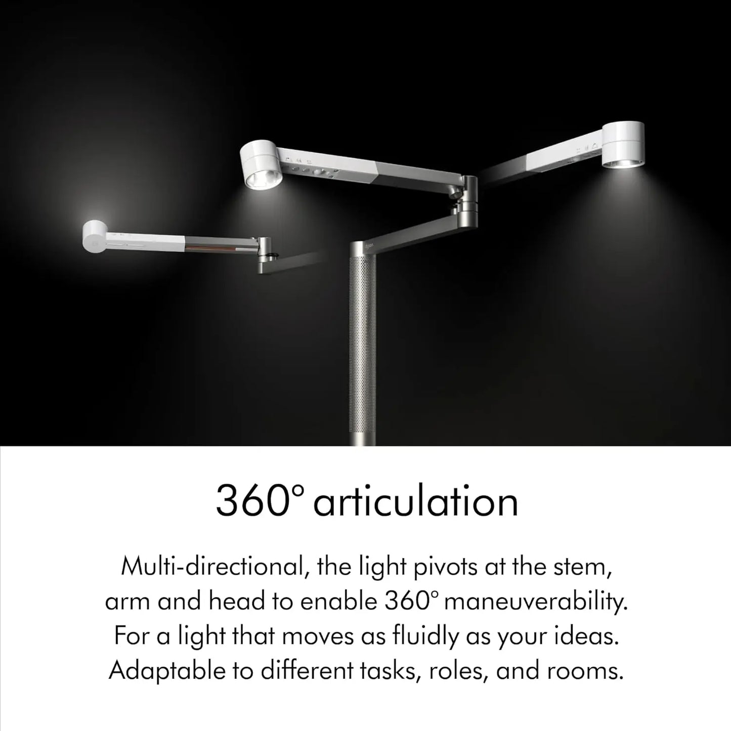 Dyson Solarcycle Morph™ Floor Light Black