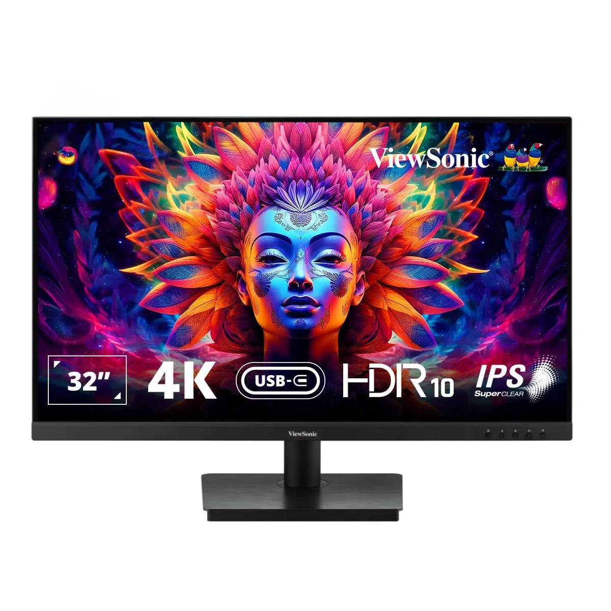 ViewSonic 32" VA3209U-4K UHD IPS HDR10 USB Type-C Monitor with Speakers My Store