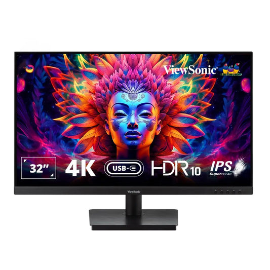 ViewSonic 32" VA3209U-4K UHD IPS HDR10 USB Type-C Monitor with Speakers My Store