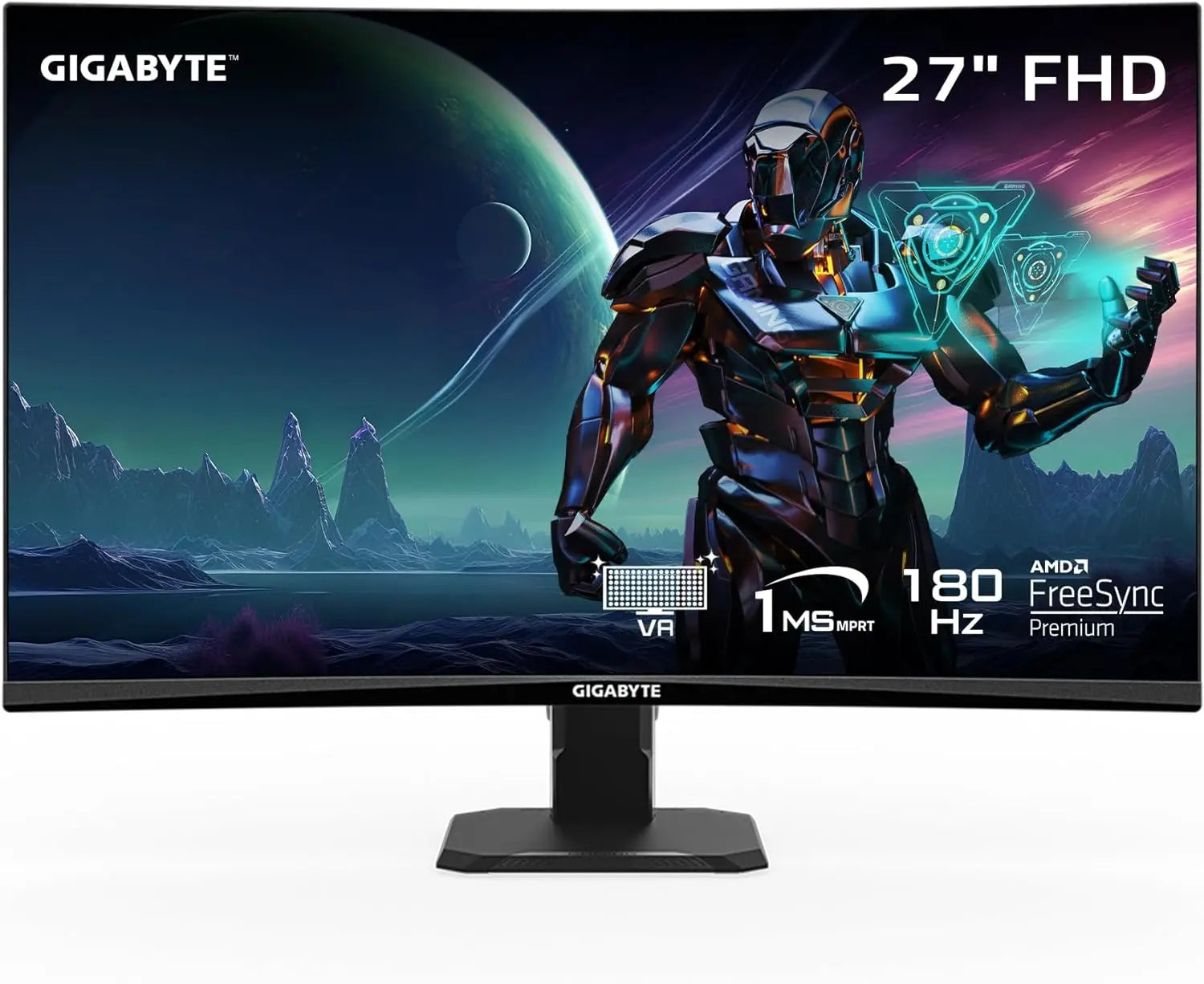 GIGABYTE GS27FC 27" 180Hz FHD FreeSync Premium Gaming Monitor My Store