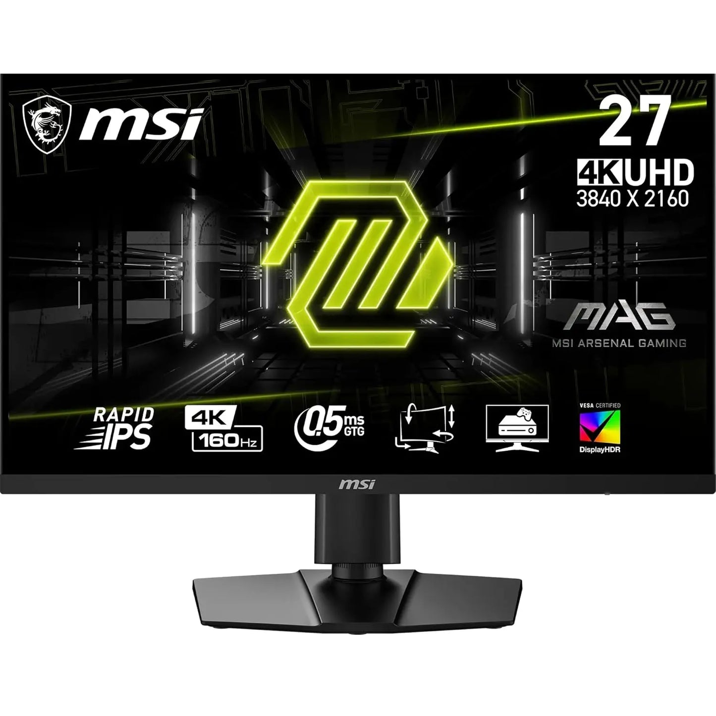 MSI MAG 274UPF E2 27" 160Hz 4K UHD 0.5ms IPS Gaming Monitor My Store