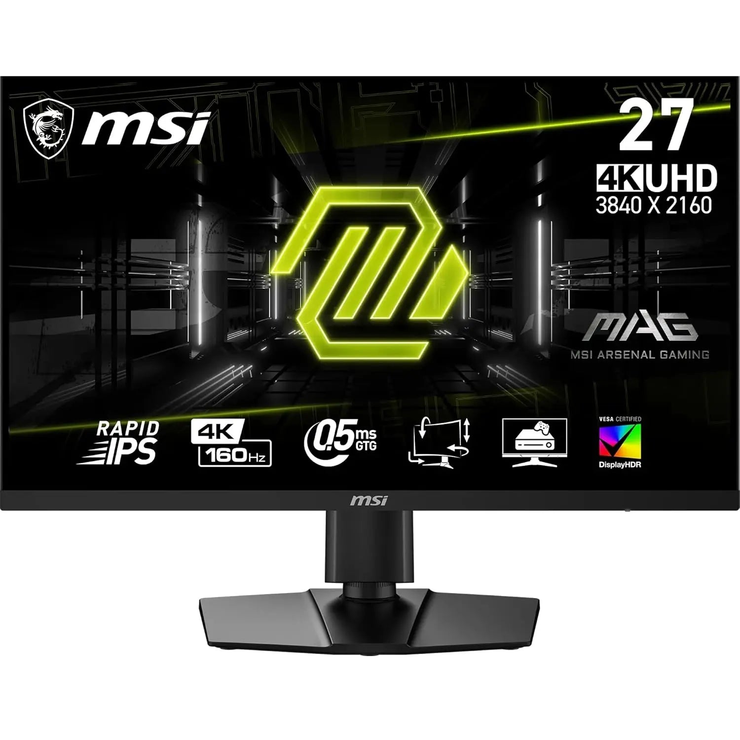 MSI MAG 274UPF E2 27" 160Hz 4K UHD 0.5ms IPS Gaming Monitor My Store