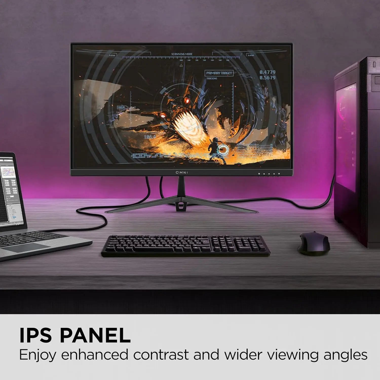 ViewSonic VX2428 Omni 24” 180Hz Fast IPS sRGB Gaming Monitor with Dual Speakers My Store