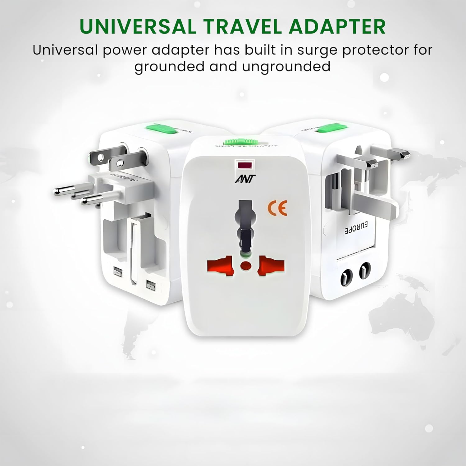 Ant International Power Plug Amigo White