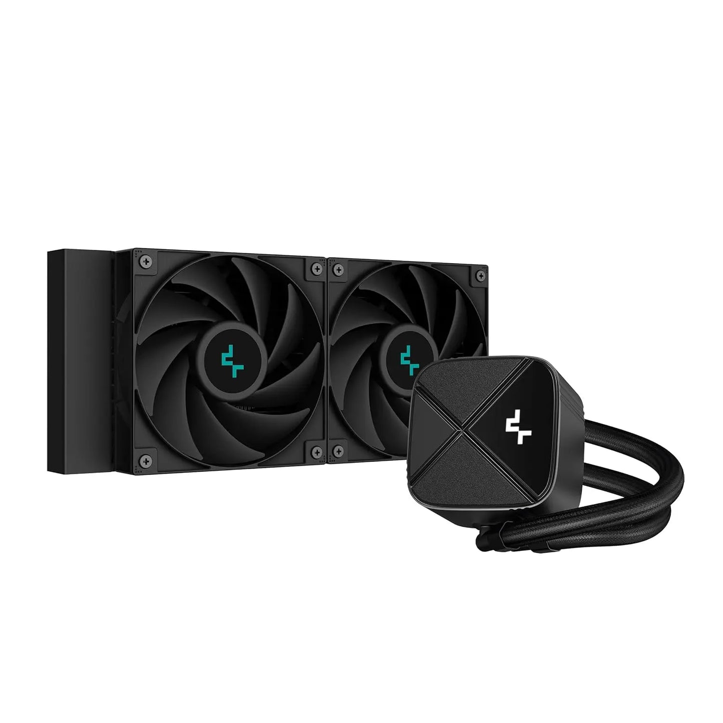 Deepcool LS520S Zero Dark BK 240mm All in one CPU Liquid Cooler - Black