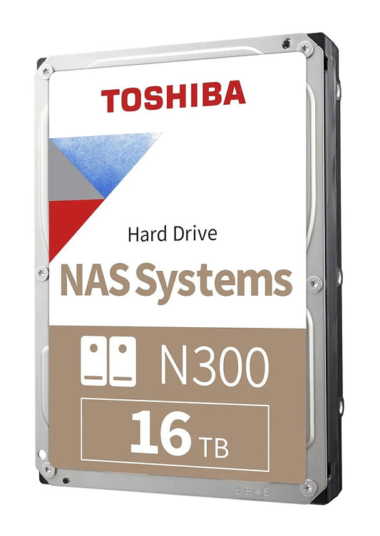 Toshiba N300 16TB 3.5" SATA 6Gb/s 7200RPM NAS Internal Hard Disk Drive My Store