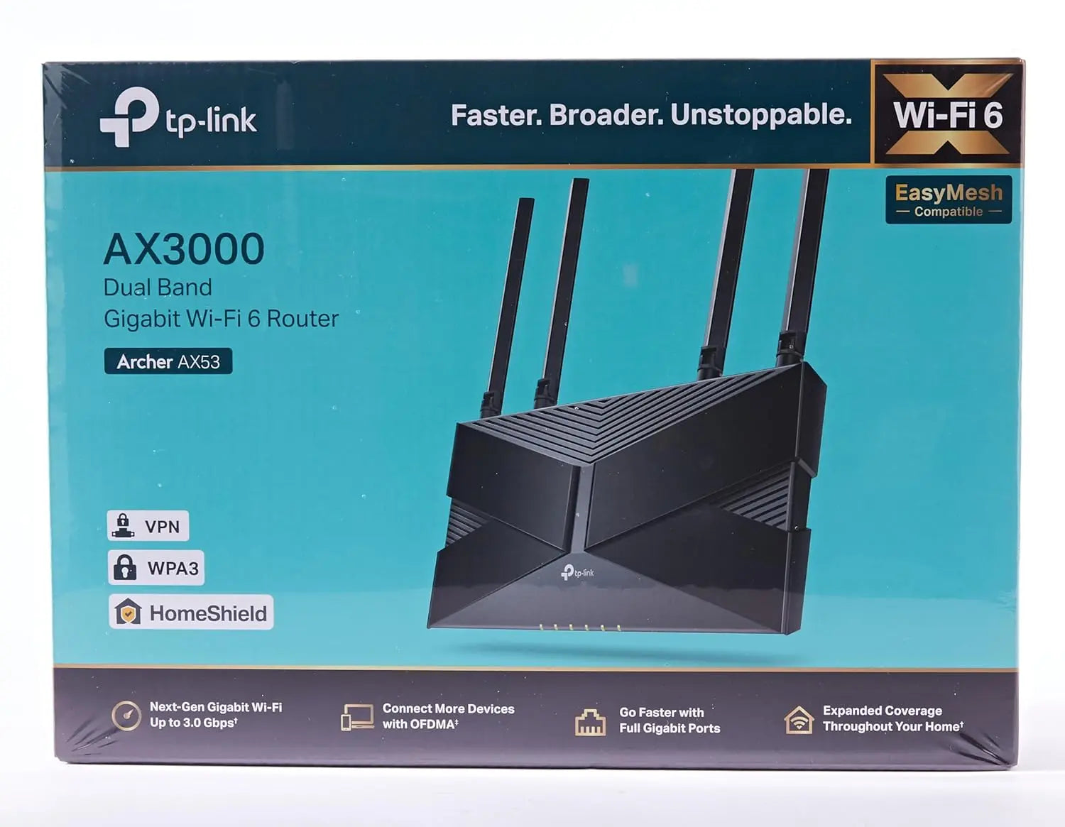 Tp Link Archer AX53 AX3000 Wifi 6 Dual Band Router