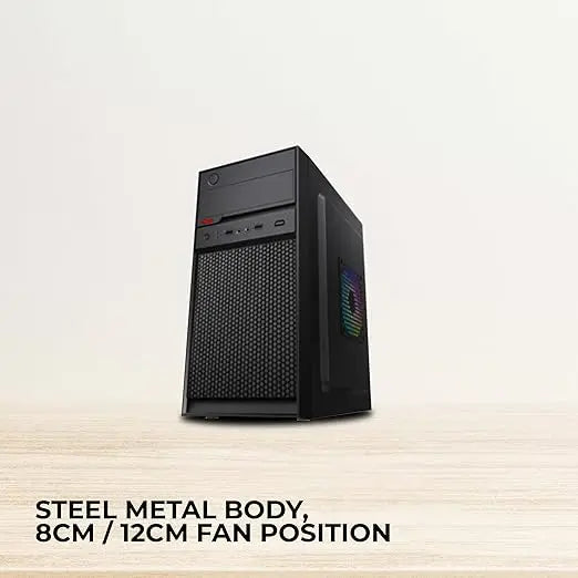 Foxin Anthony Desktop Computer Case with 500W power Supply