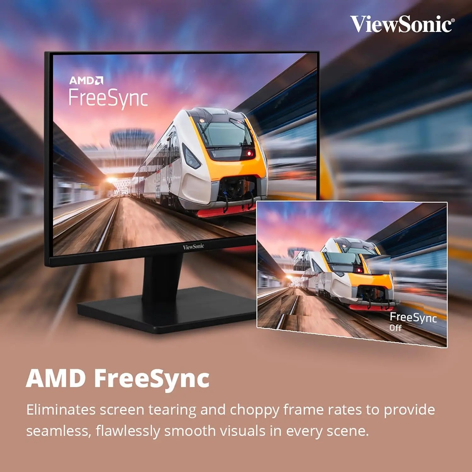 ViewSonic 22" FHD 1080p 100Hz 1080p Display AMD Freesync VA Monitor My Store