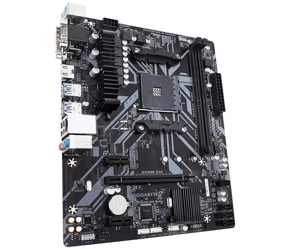 GIGABYTE B450M S2H V2 AMD AM4 Ultra Durable M-ATX DDR4 Motherboard