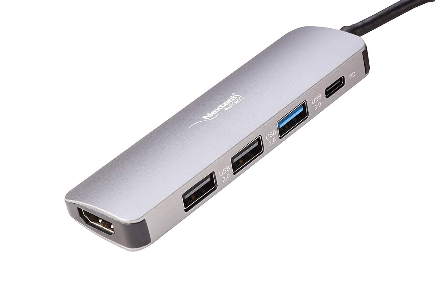 Nextech NA36C  5 in 1 USB Type-C Dock with HDMI, USB 3.0, PD 100W for Laptop with High Speed Data Transfer 5Gbps