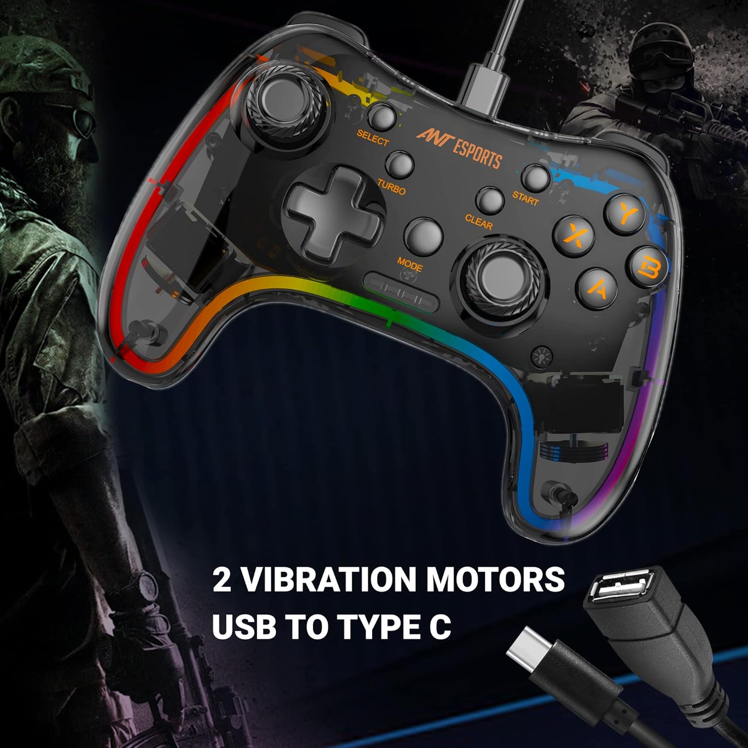 Ant Esports GP110R Wired Game-Pad