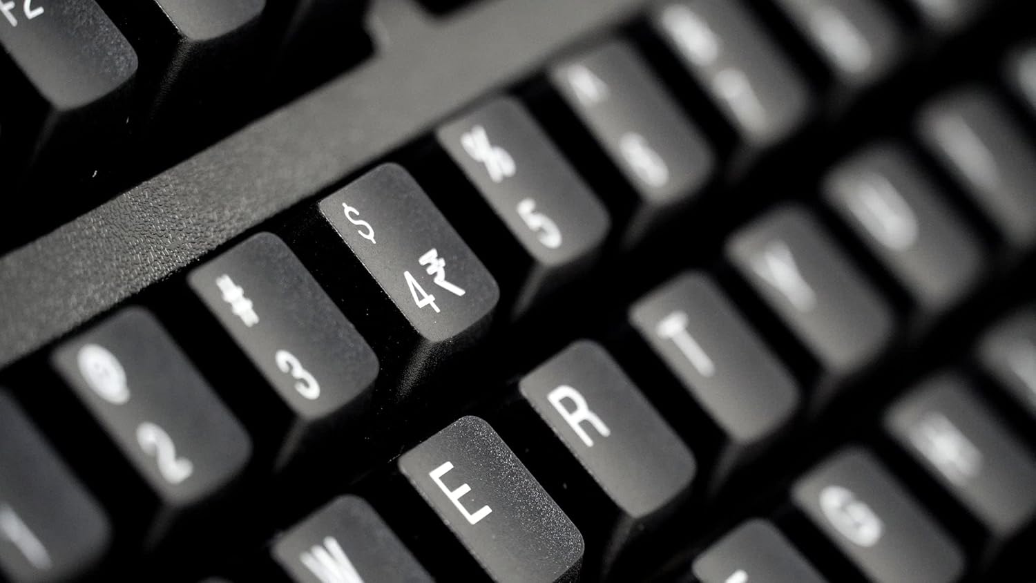 Tvs Gold Prime  Wired Keyboard Black