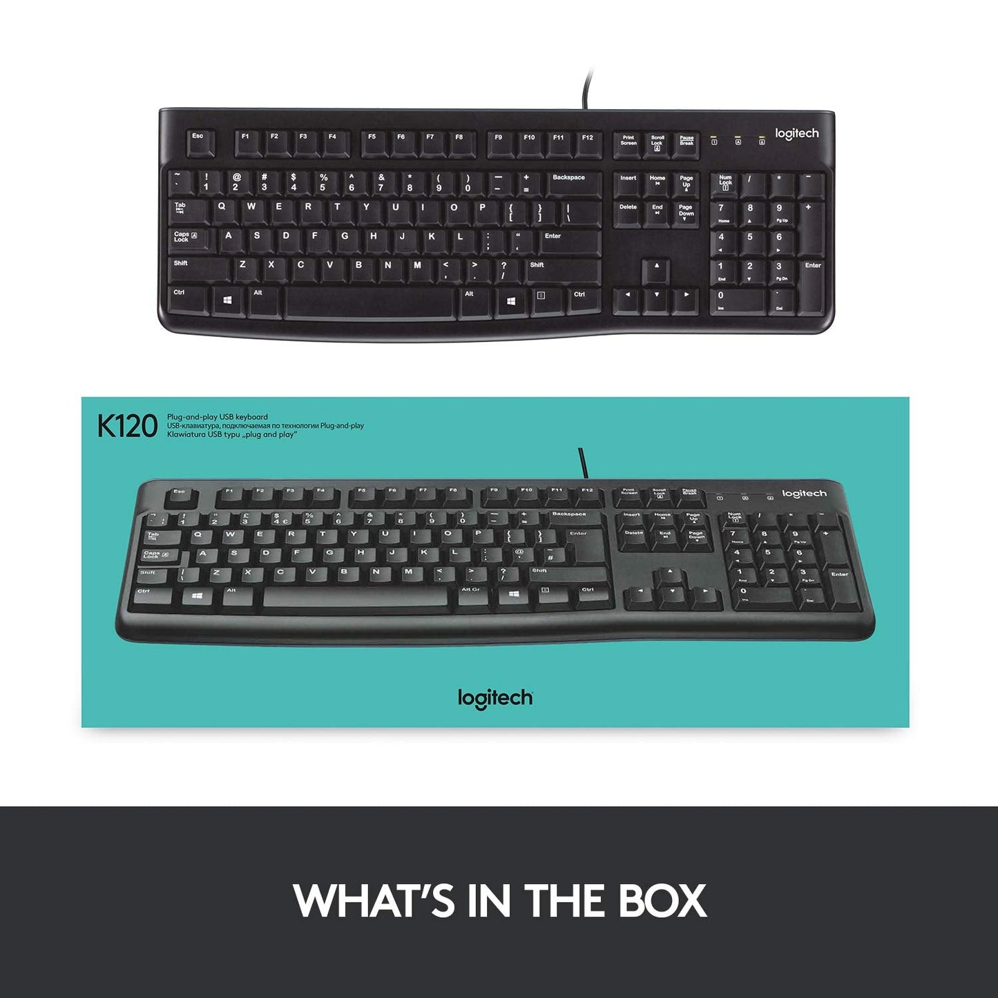 Logitech Wired Keyboard K120
