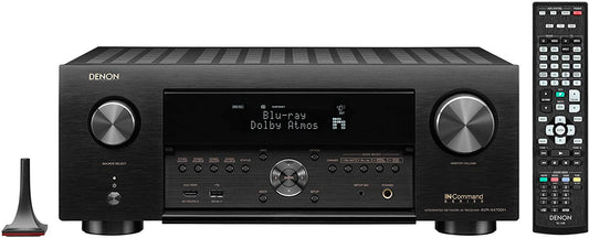 Denon AVC-X4700H 8K Ultra HD 9.2 Channel (125 Watt X 9) AV Receiver 2020 Model - 3D Audio & Video with IMAX Enhanced, Built for Gaming, Music Streaming, Alexa  HEOS