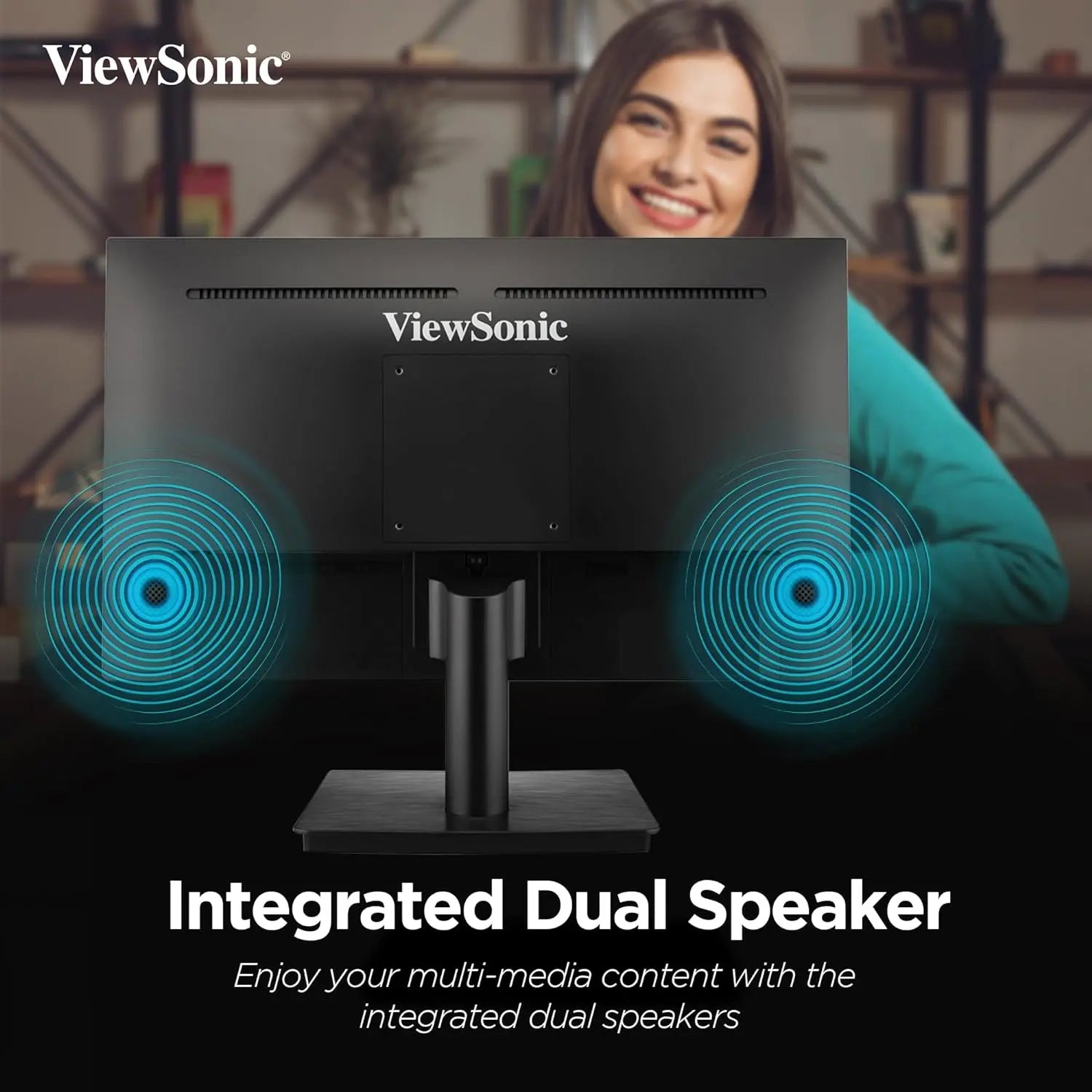 ViewSonic 22 Inch Full HD IPS 100Hz Adaptive Sync Flicker Free sRGB Eye-Care Technology Monitor My Store