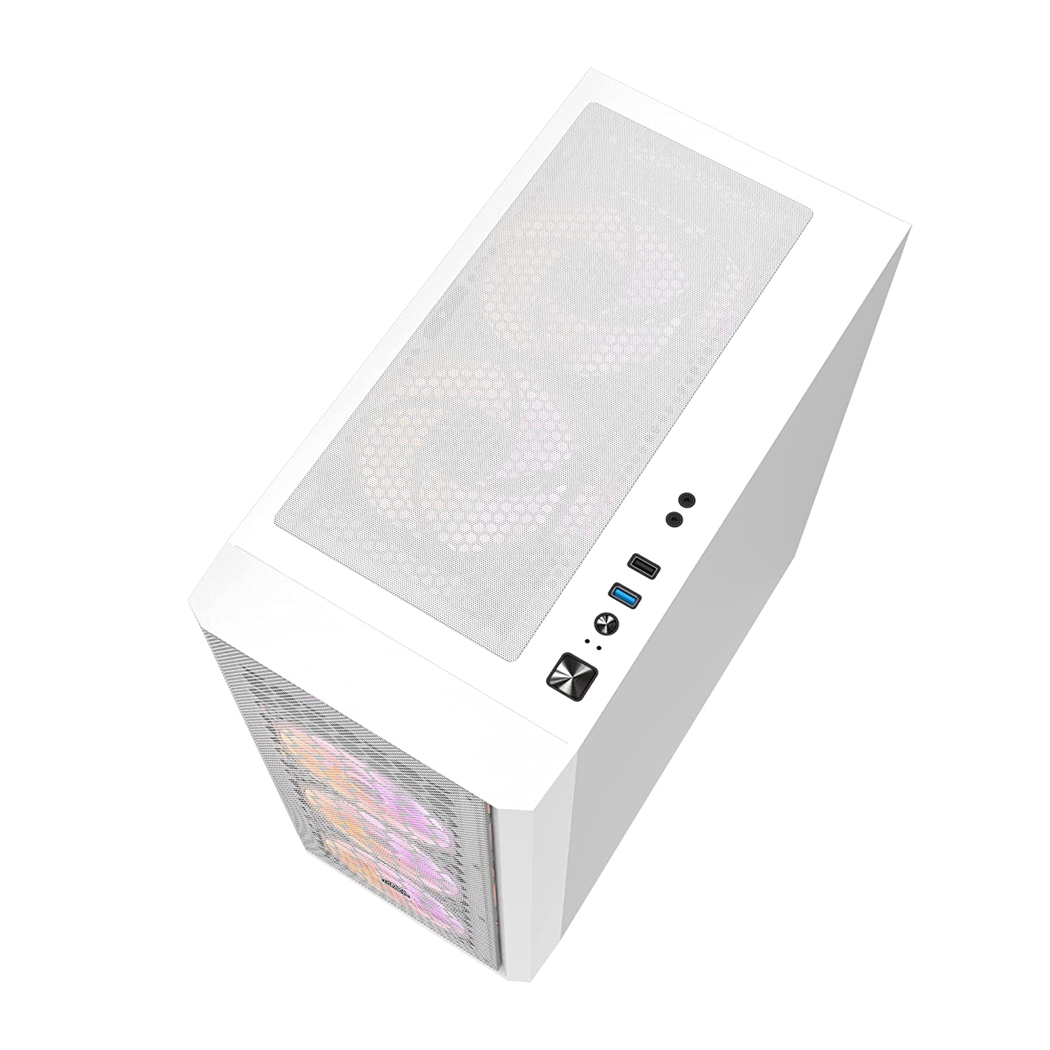 Ant Esports Gaming Cabinet 250 AIR ARGB WHITE
