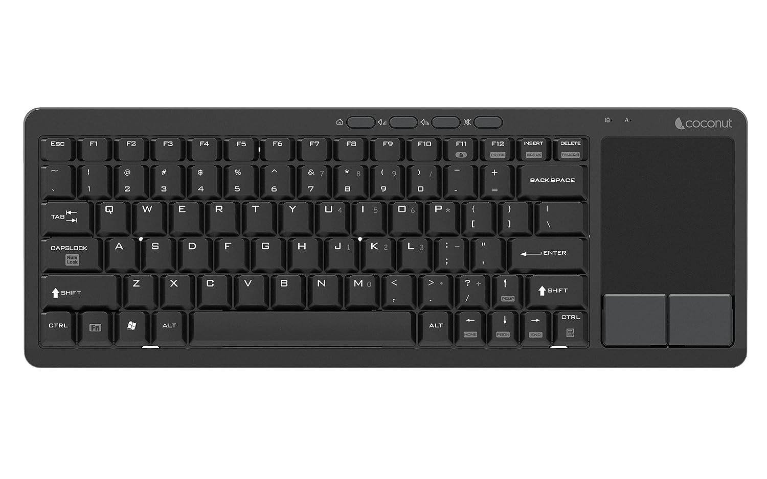 Coconut Wireless Keyboard BRAVOWK18 With Touchpad