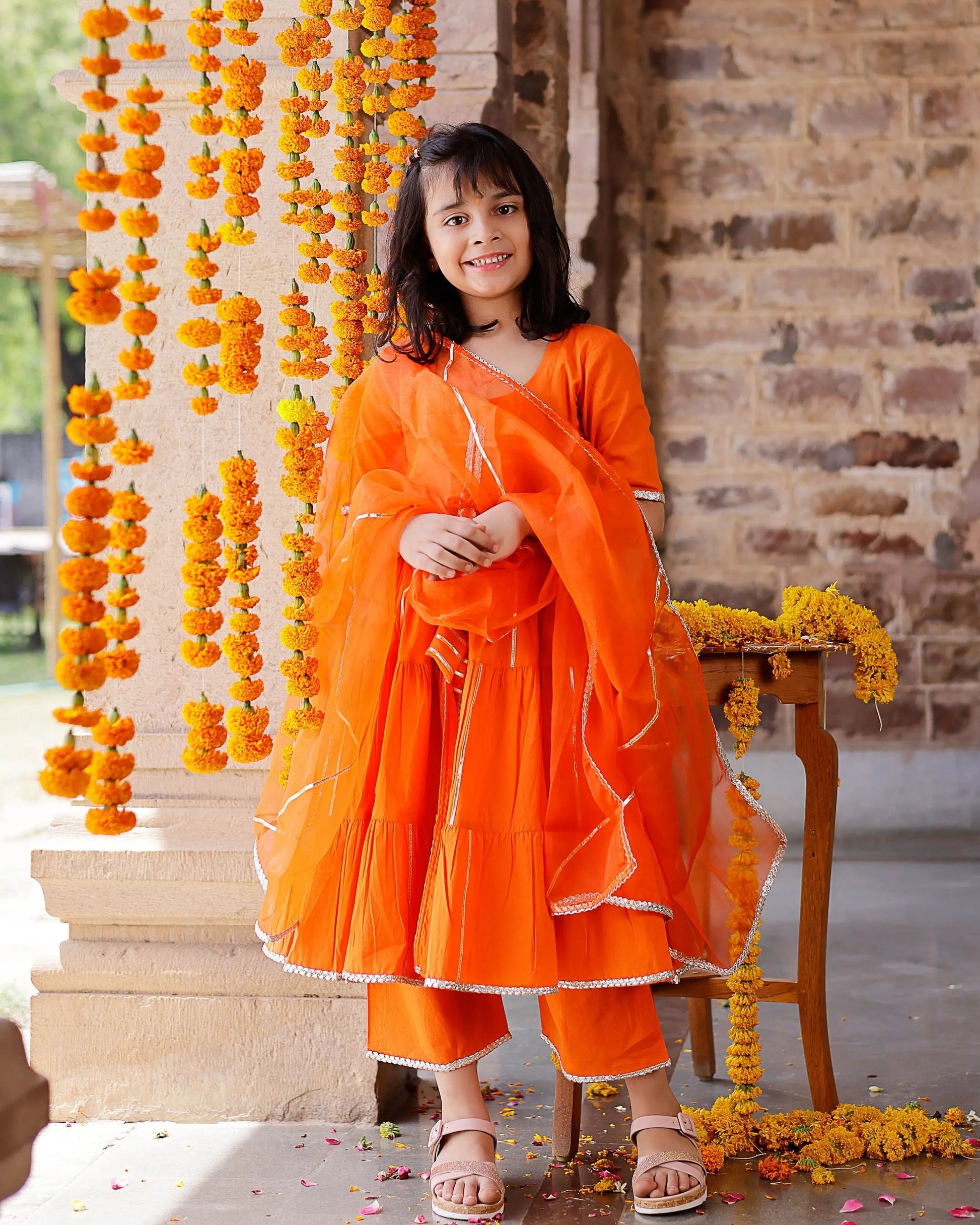 Maya Cotton Gotapatti Suit Set My Store