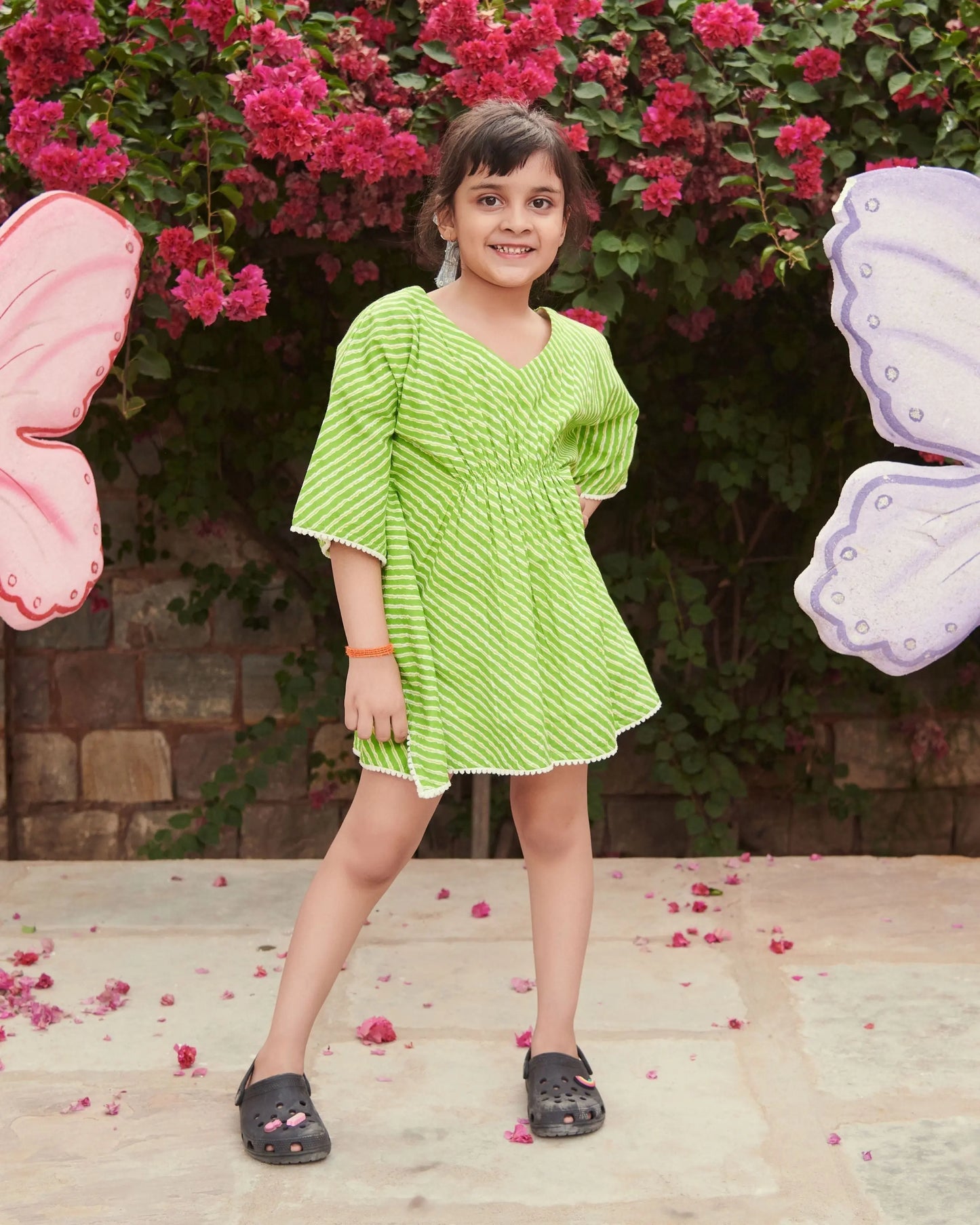 Popsicle Tie & Dye Cotton Kaftan My Store