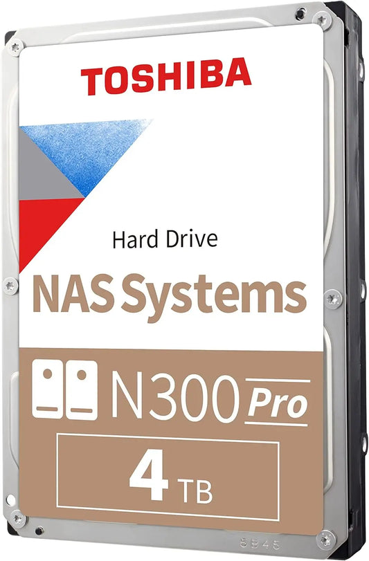 Toshiba N300 Pro 4TB 3.5" SATA 6Gb/s 7200RPM NAS Internal Hard Disk Drive My Store