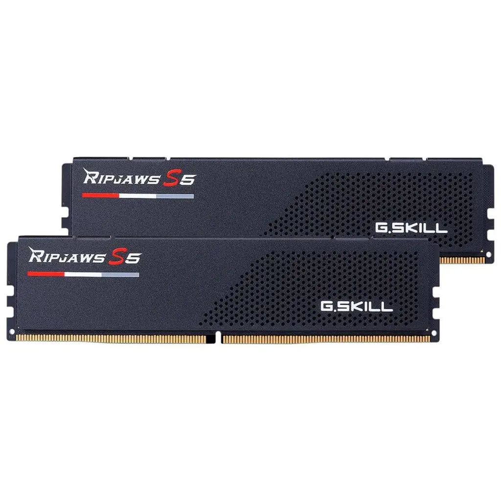 G.Skill Ripjaws S5 16GB (1x16GB) DDR5 RAM 5200MHz CL40 1.10V Desktop Memory - Black