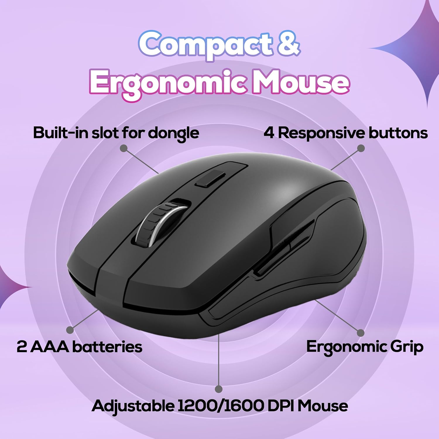 TVS  Platina Wireless Mechanical Keyboard and Mouse Combo