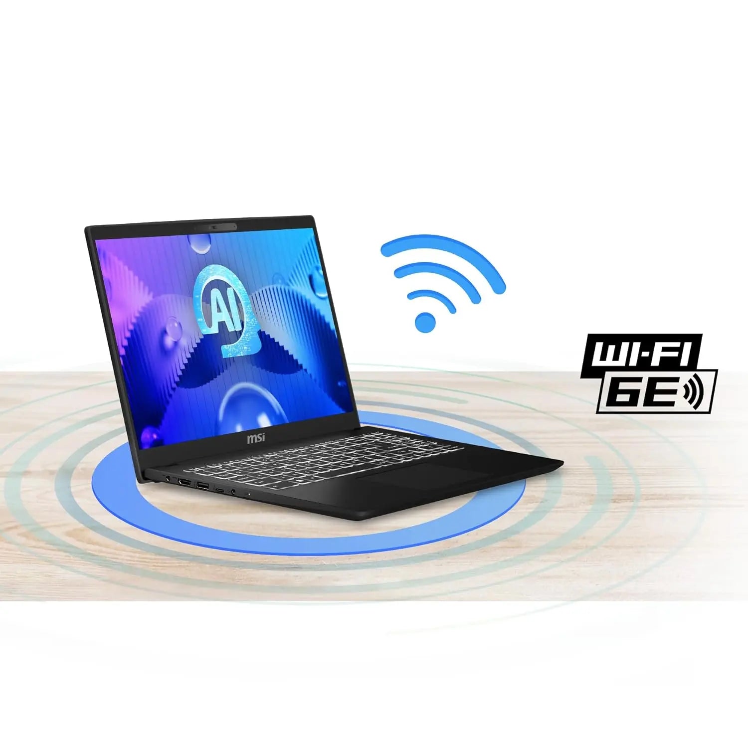 MSI Modern 15 H AI Laptop C1MG-048IN 1st Gen  Intel Core Ultra 7 Processor/16GB RAM/512GB SSD/Win11/Microsoft Office Home & Student 2021/Intel Arc Graphic Card/Screen Inch 15.6 Inch/Classic Black