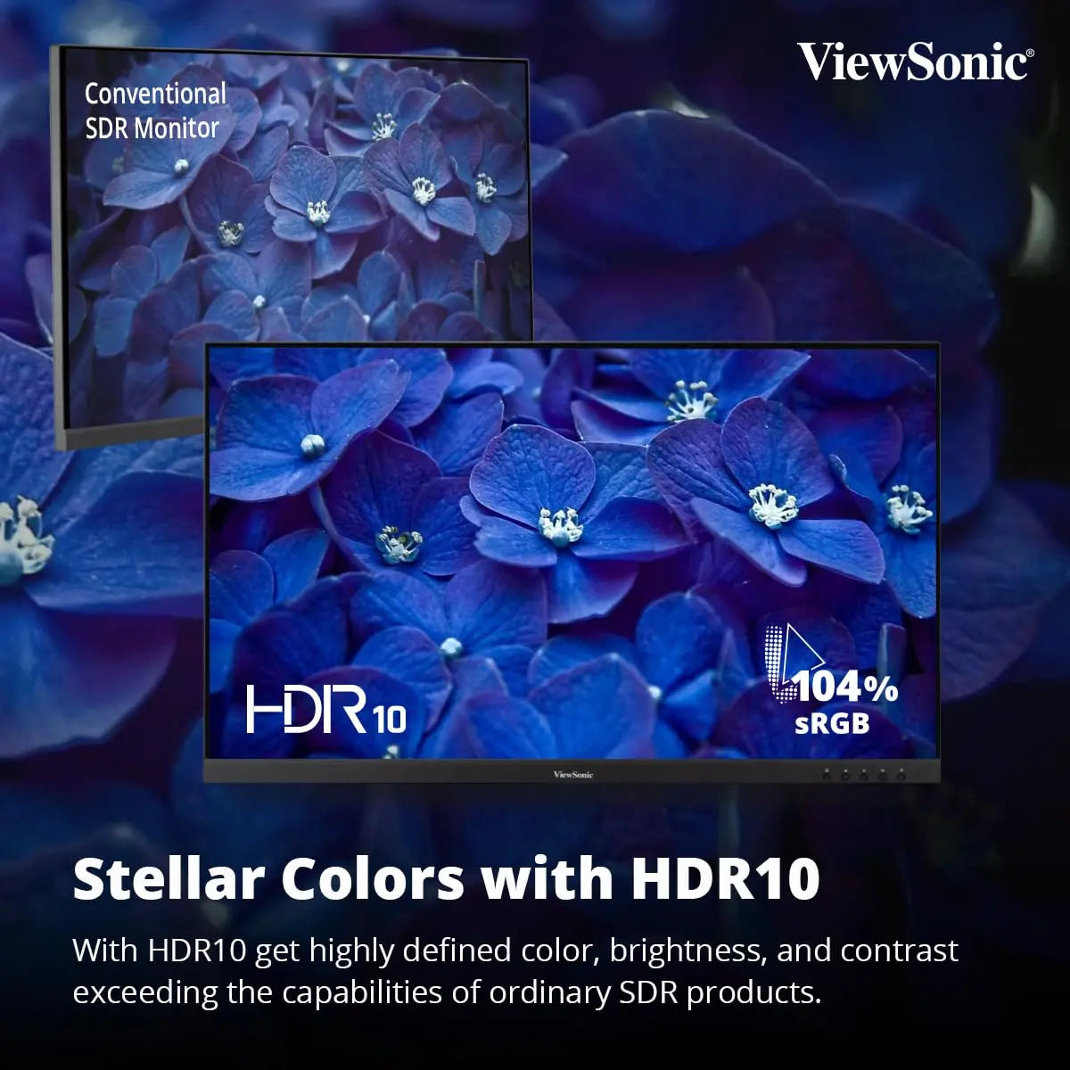 ViewSonic VA2762-4K 27" 60Hz HDR10 2160p 4K UHD IPS Panel Monitor My Store