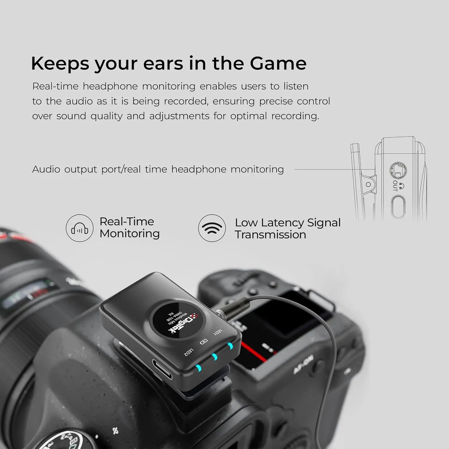 Digitek DWM-108 2-in-1 Wireless Microphone System