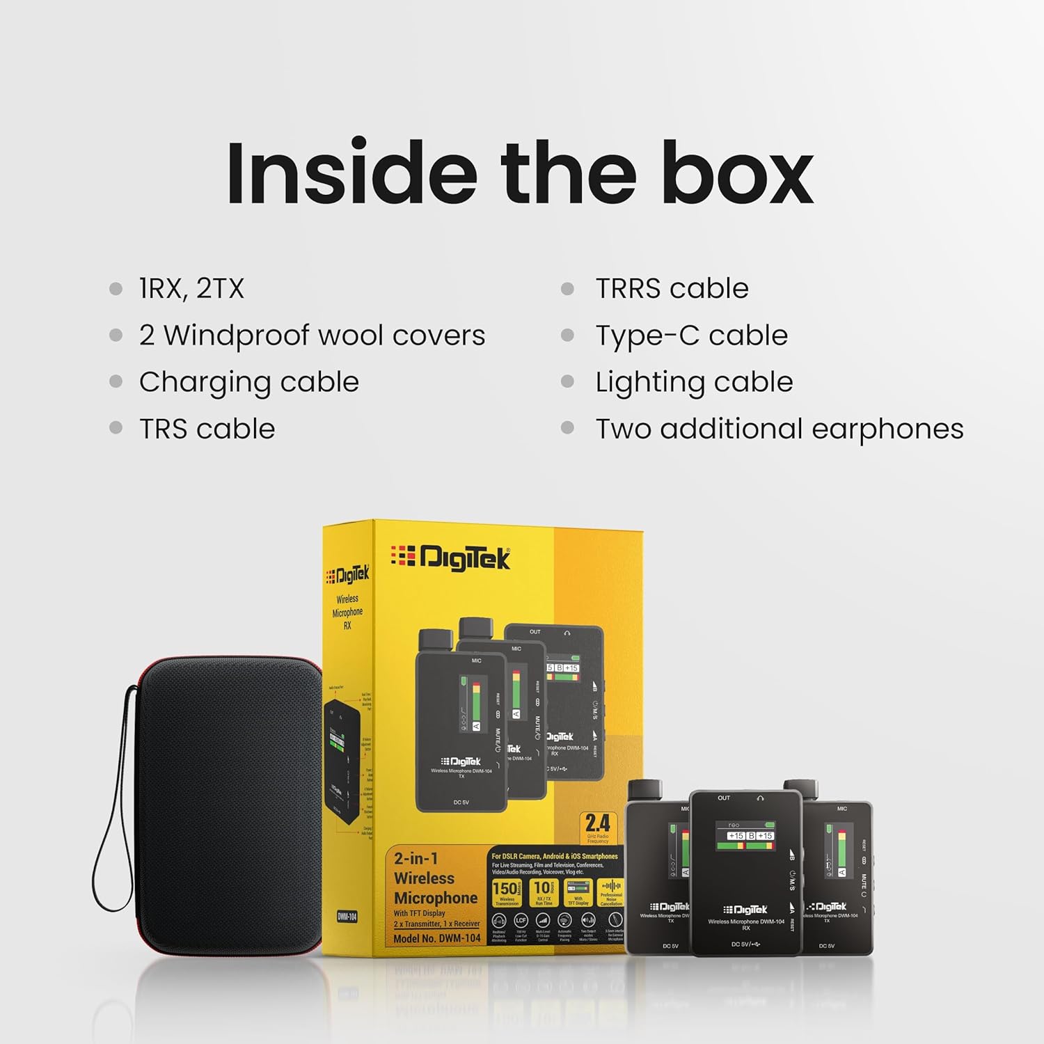 Digitek Wireless Microphone DWM 104