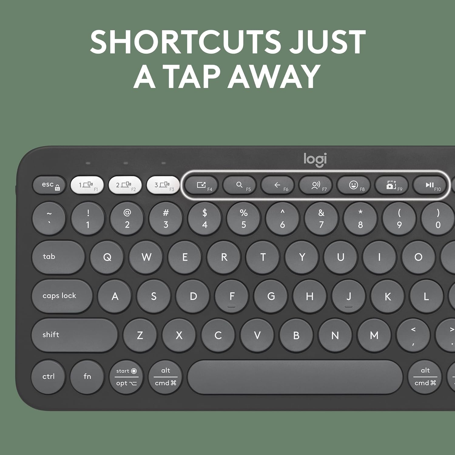 Logitech Keyboard Mouse Combo Pebble 2 Combo Graphite