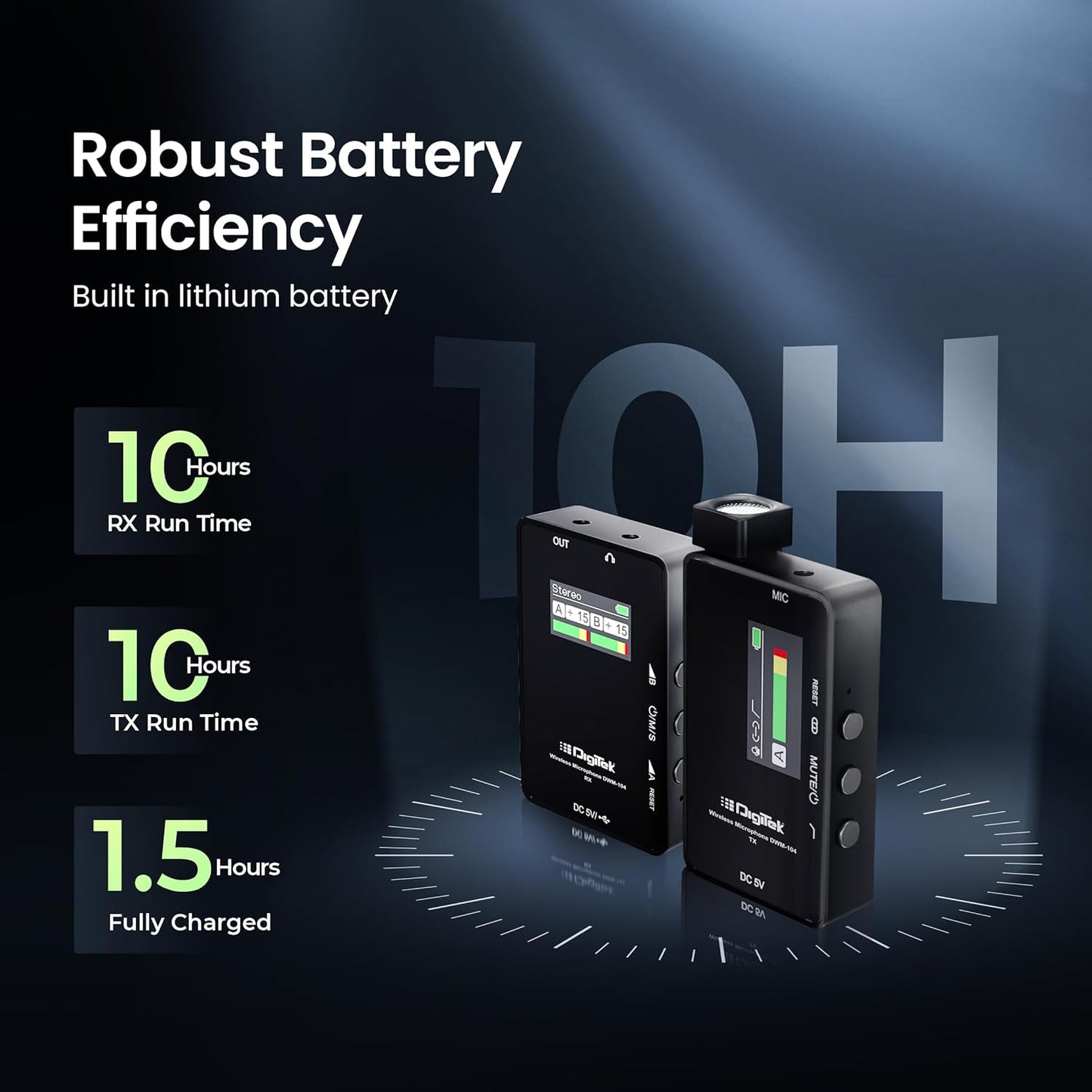 Digitek Wireless Microphone DWM 104