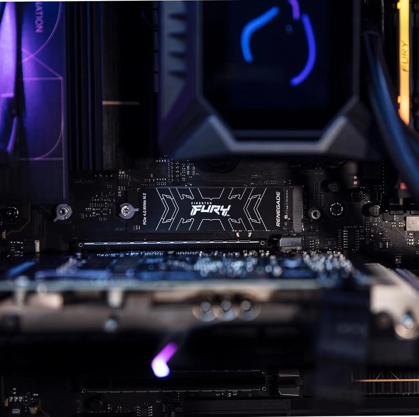 Kingston FURY Renegade 2TB M.2 2280 PCIe NVMe 3D NAND Internal Gaming SSD - Black My Store