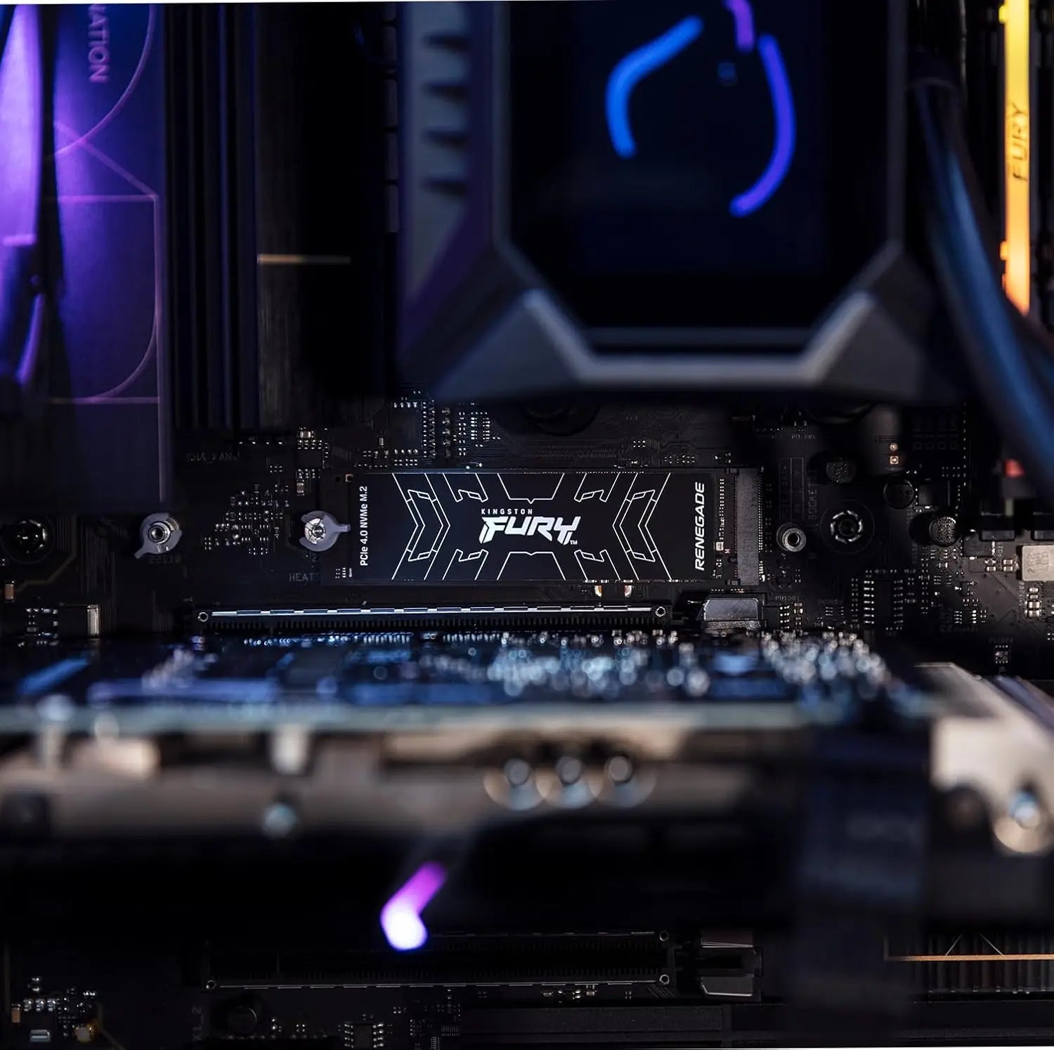 Kingston FURY Renegade 2TB M.2 2280 PCIe NVMe 3D NAND Internal Gaming SSD - Black My Store