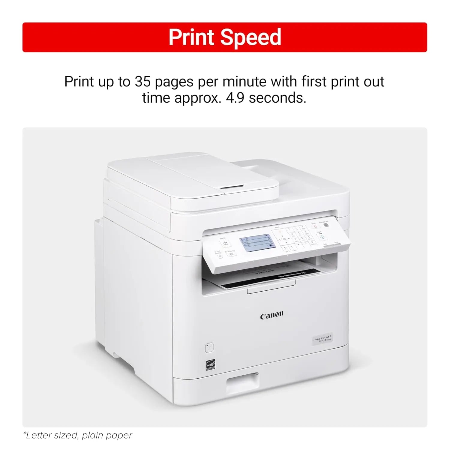 Canon Laser Printer MF284dw A4 Multifunction Print Scan  Copy