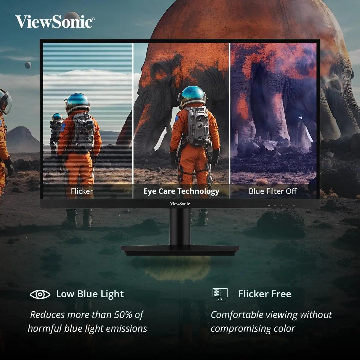 ViewSonic VA2762-4K 27" 60Hz HDR10 2160p 4K UHD IPS Panel Monitor My Store