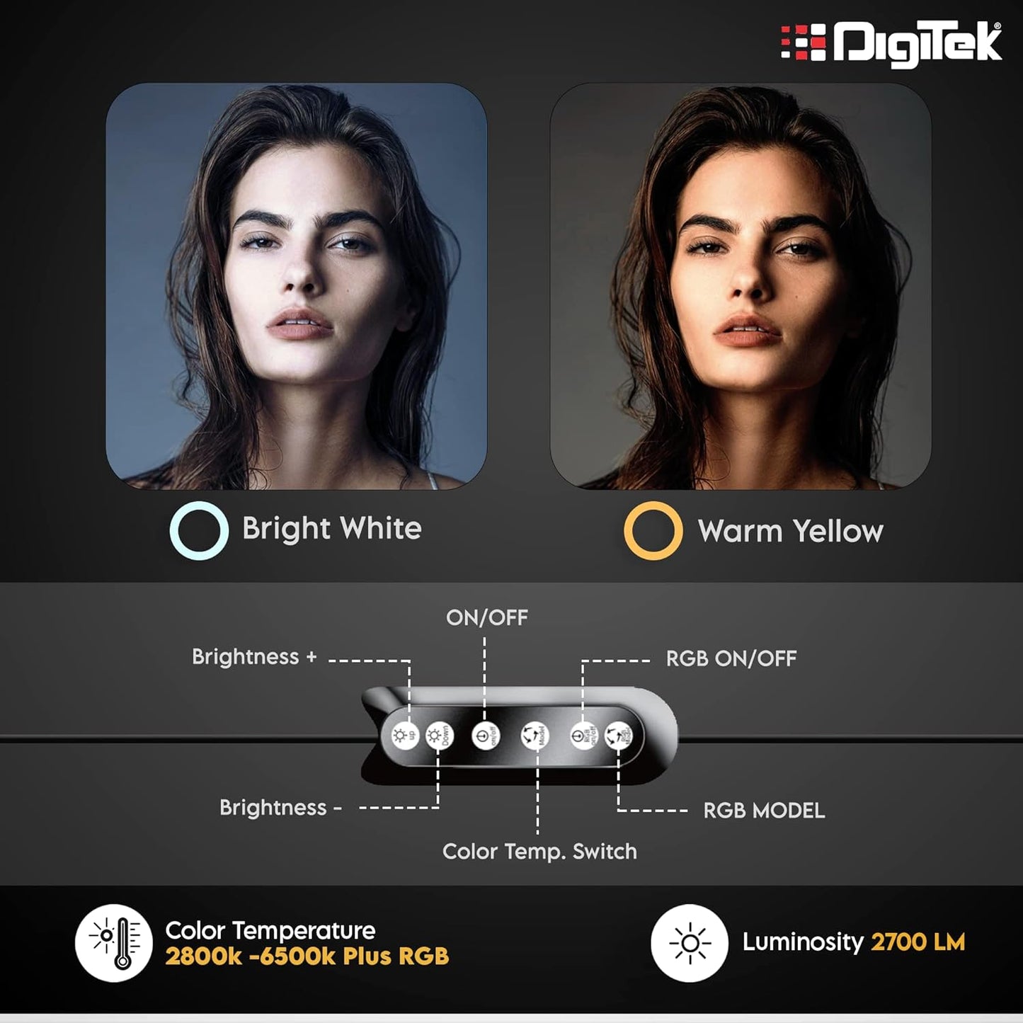 Digitek Ring Light 15 DLR15 RGB