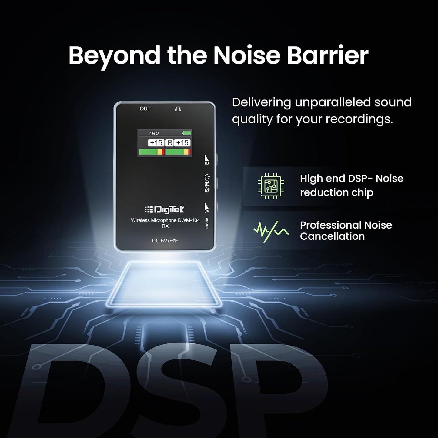 Digitek Wireless Microphone DWM 104