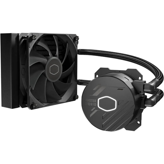 Cooler Master MasterLiquid 120L Core 120mm PWM AIO CPU Liquid Cooler - Black