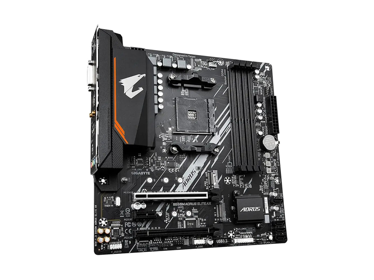GIGABYTE B550M AORUS ELITE AX WiFi Ultra Durable AMD AM4 Micro ATX DDR4 Motherboard