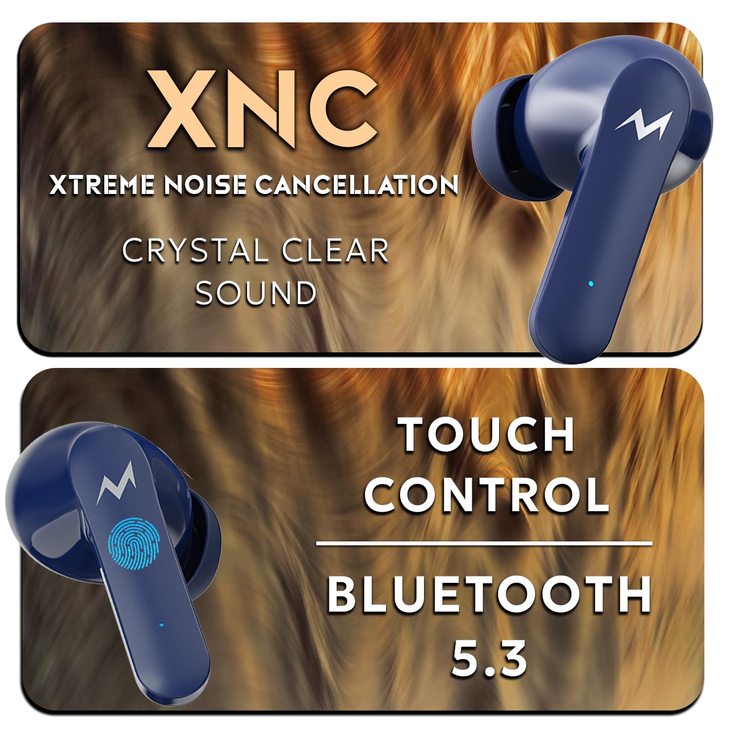 TEMPT Thunder X True Wireless Earbuds White