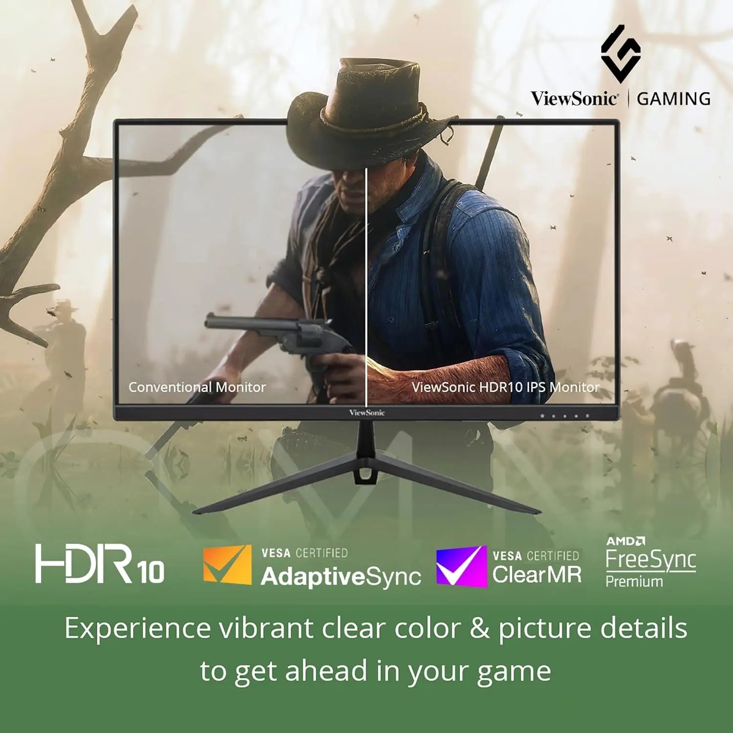 ViewSonic VX2428 Omni 24” 180Hz Fast IPS sRGB Gaming Monitor with Dual Speakers My Store