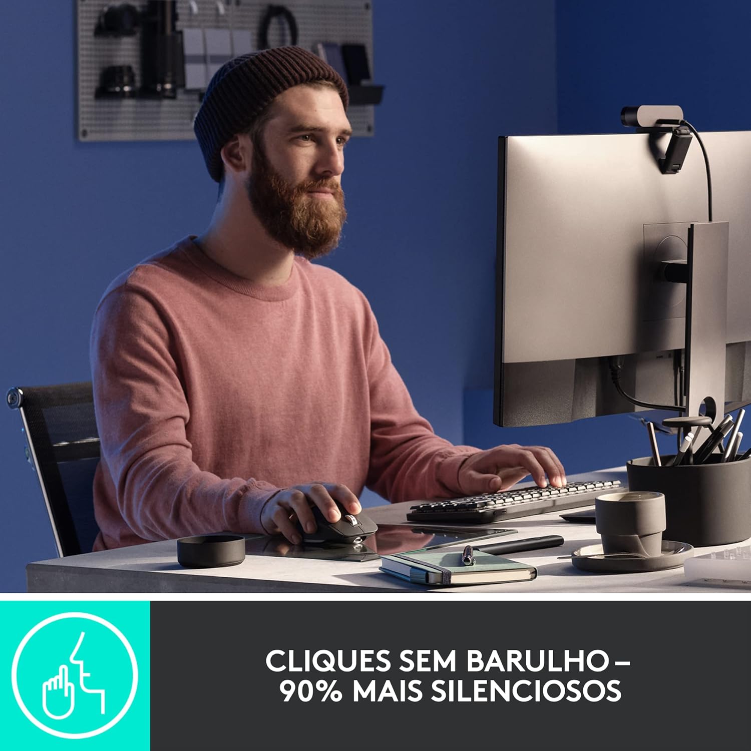 Logitech MX Master 3S Wireless Mouse White