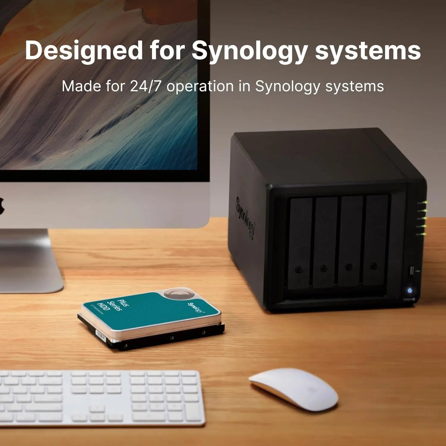 Synology Plus Series HAT3300 4TB 3.5" SATA 6Gb/s 5400RPM Internal NAS Hard Disk Drive My Store