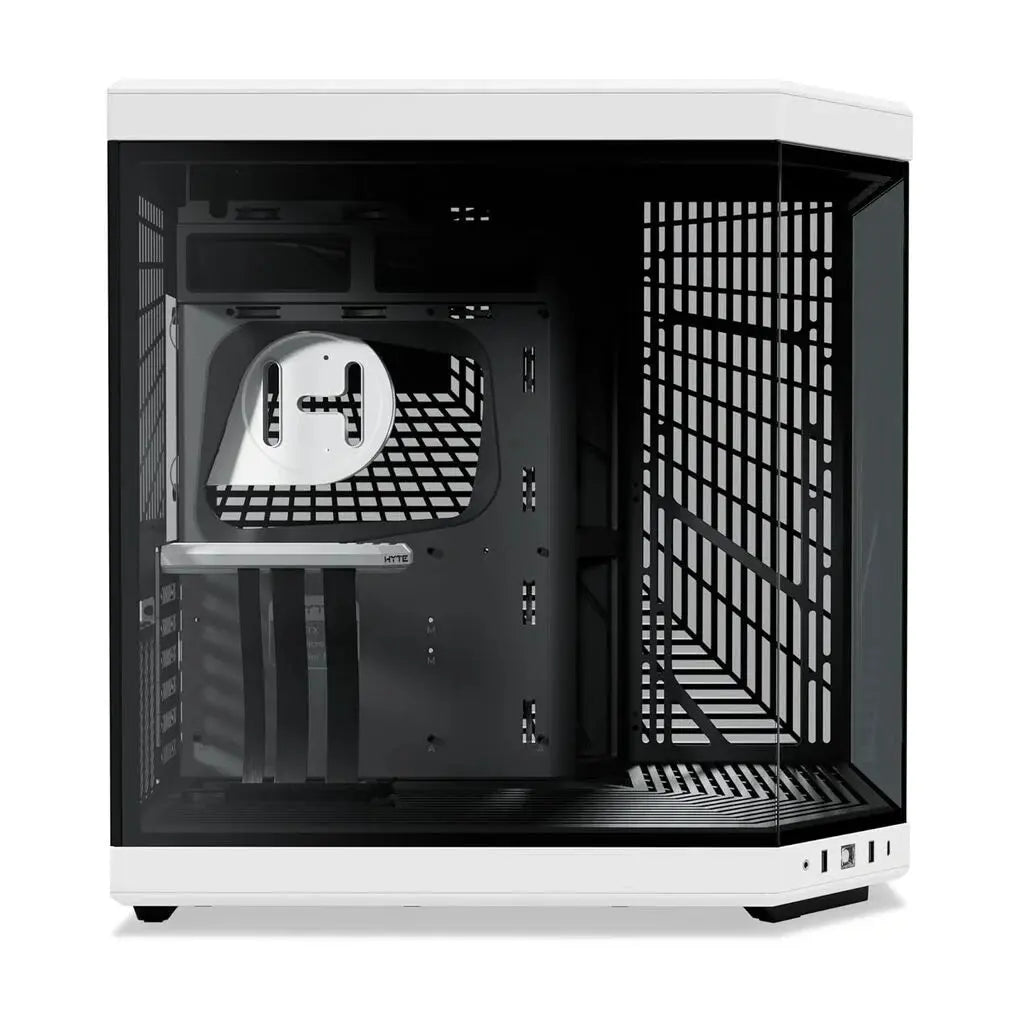 HYTE Y60 Premium Mid-Tower PC ATX Case with Panoramic Glass-(Black/White)
