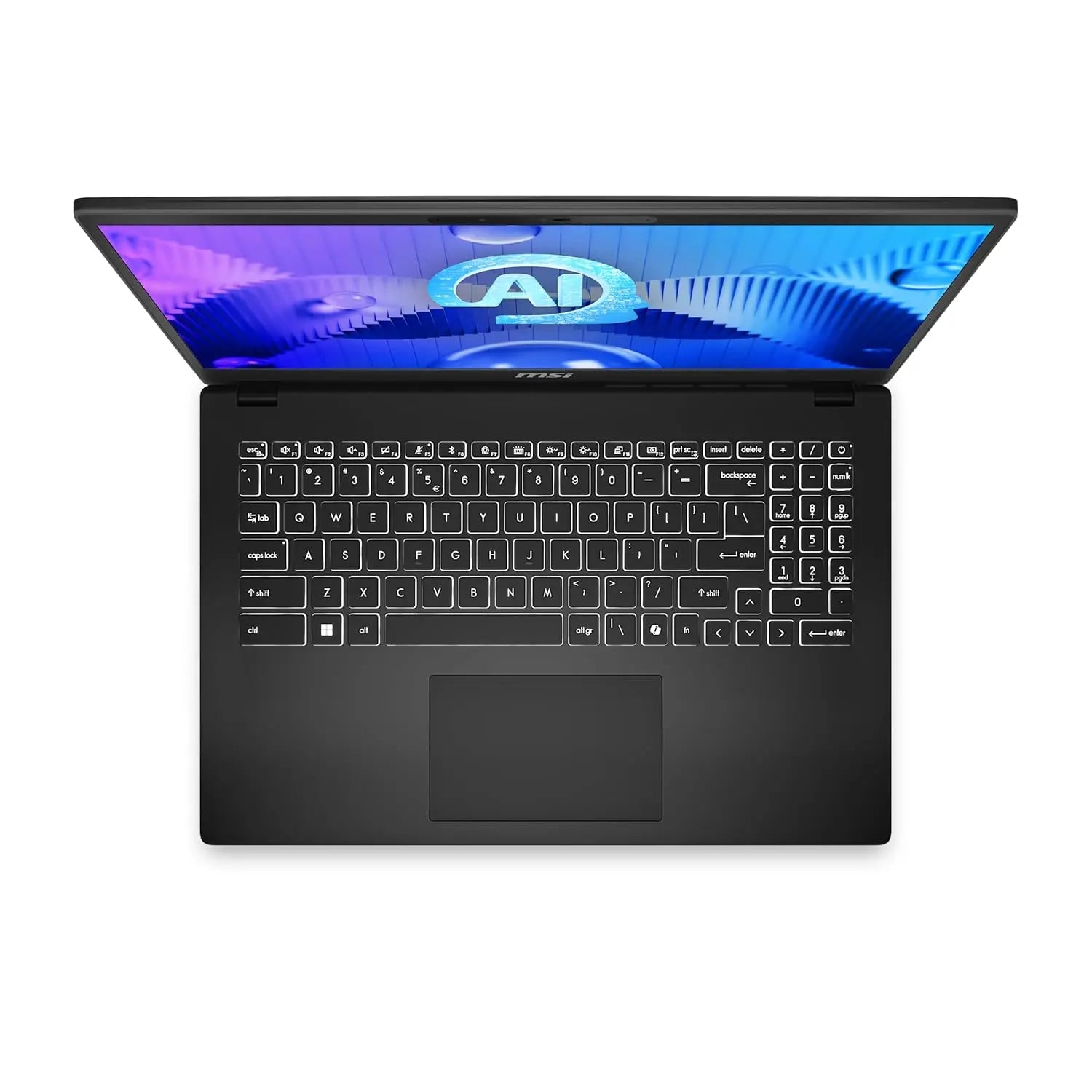 MSI Modern 15 H AI Laptop C1MG-048IN 1st Gen  Intel Core Ultra 7 Processor/16GB RAM/512GB SSD/Win11/Microsoft Office Home & Student 2021/Intel Arc Graphic Card/Screen Inch 15.6 Inch/Classic Black