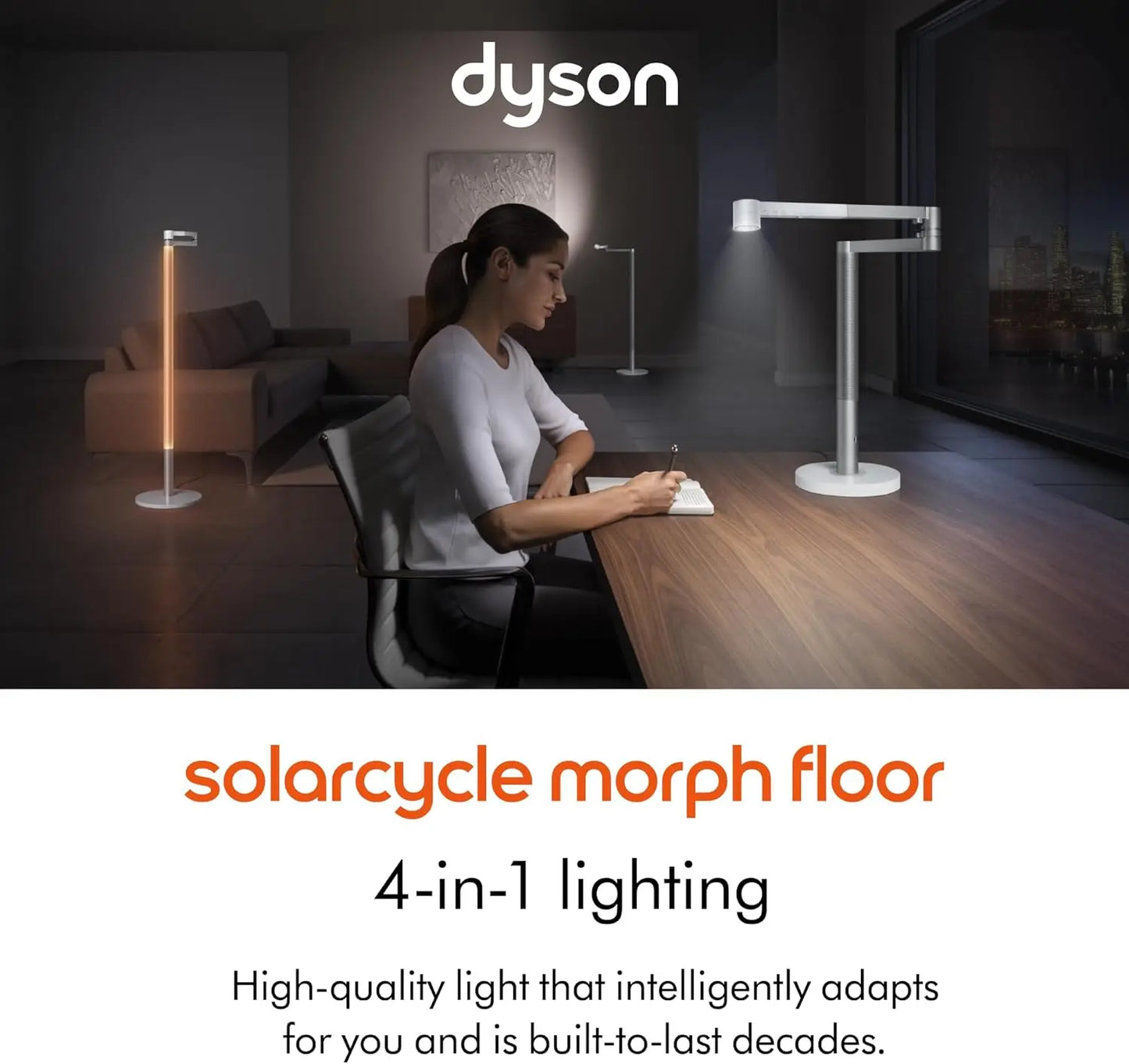 Dyson Solarcycle Morph Floor Light White