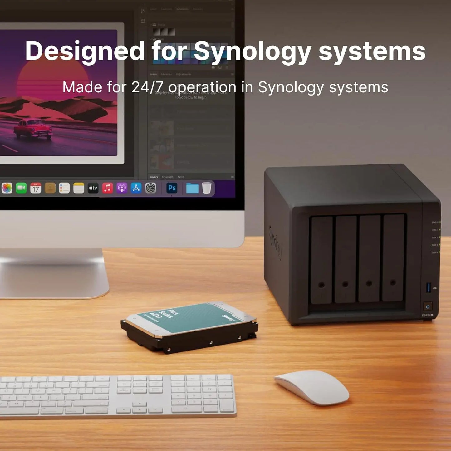 Synology Plus Series HAT3310 8TB 3.5" SATA 6Gb/s 7200RPM Internal NAS Hard Disk Drive My Store